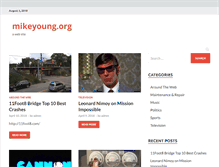 Tablet Screenshot of mikeyoung.org