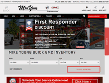 Tablet Screenshot of mikeyoung.com